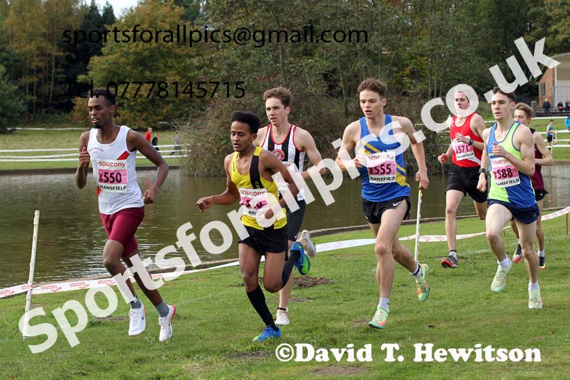 Junior mens 2021 National Cross Country Relays, Berry Hill Park, Mansfield. Photo: David T. Hewitson/Sports for All Pics